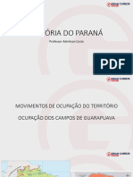 Aula 6 - Ocupa o Dos Campos de Guarapuava