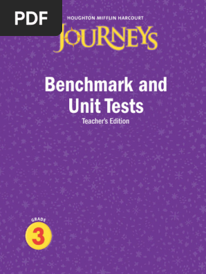 Journeys G3 Benchmark Test and Unit Test TE | PDF