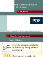 International Financial Management - Chapter 4 - Direct Foreign Investment