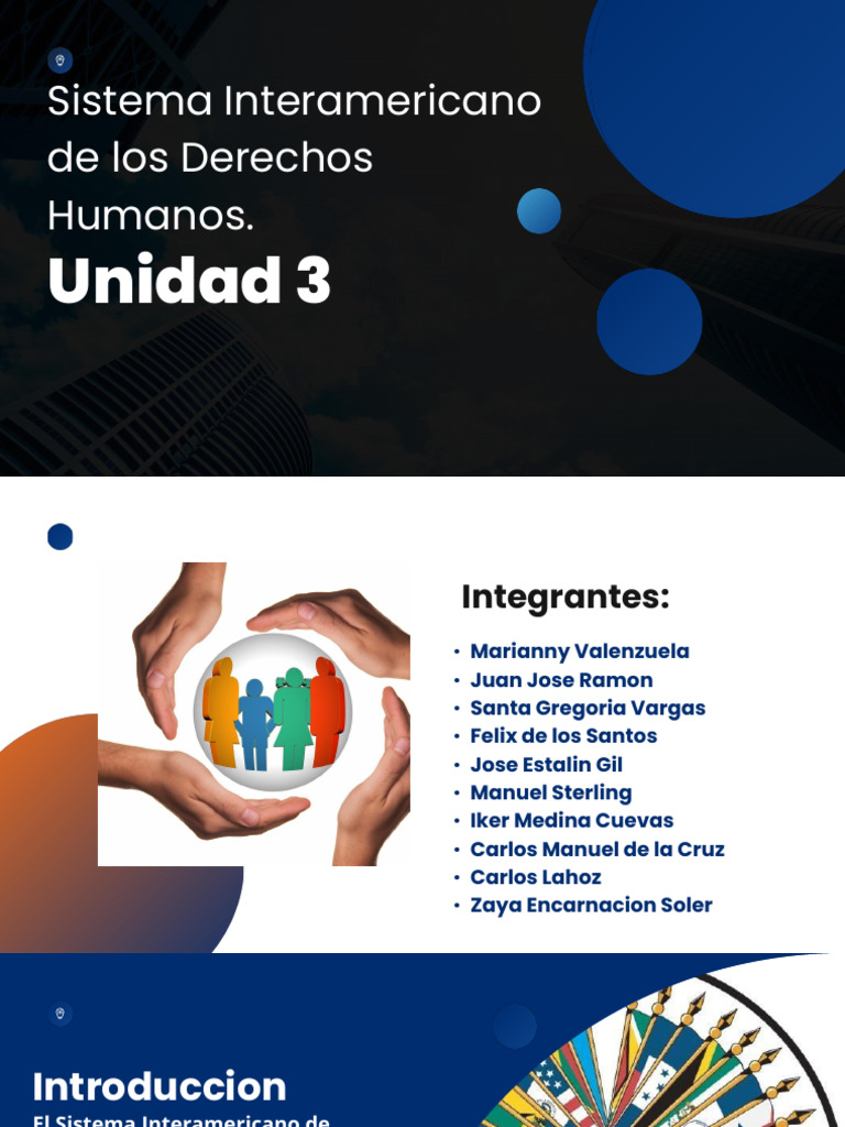 Sistema Interamericano de Derechos Humanos | PDF | Derechos humanos ...