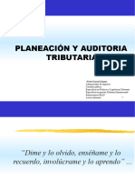 PLANEACIÓN Y AUDITORIA TRIBUTARIA Parte 1 Del 5 de OCTUBRE de 2022