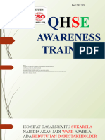 Awareness QHSE 2020