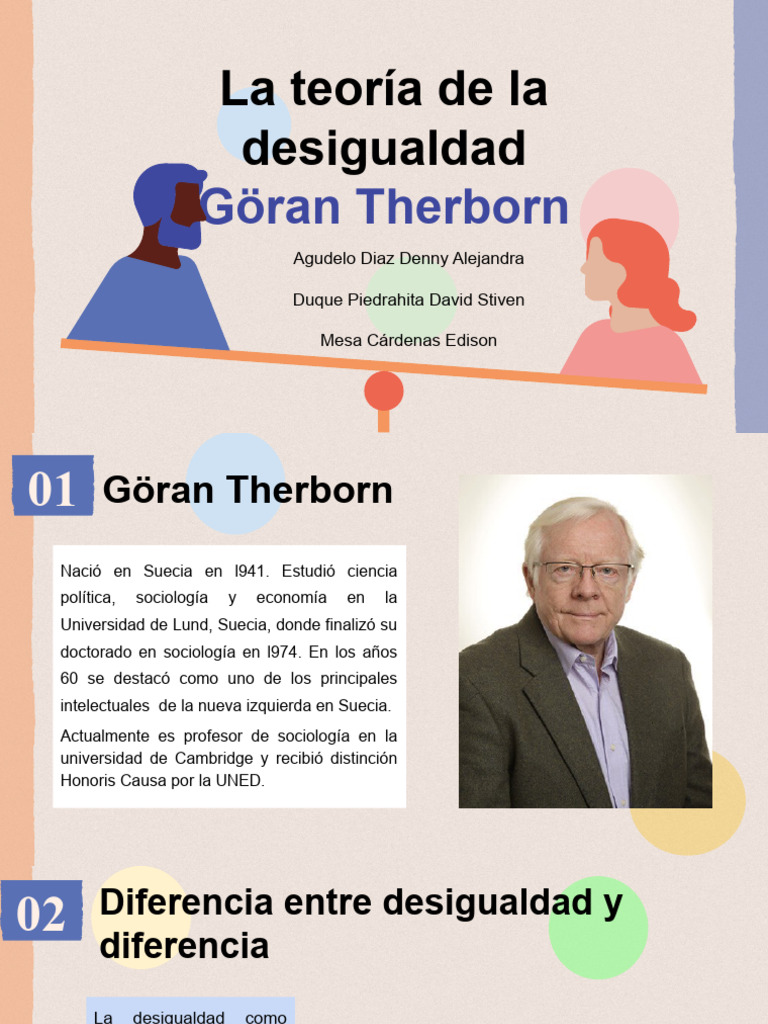 Teoría de la Desigualdad Social | PDF | Desigualdad económica ...