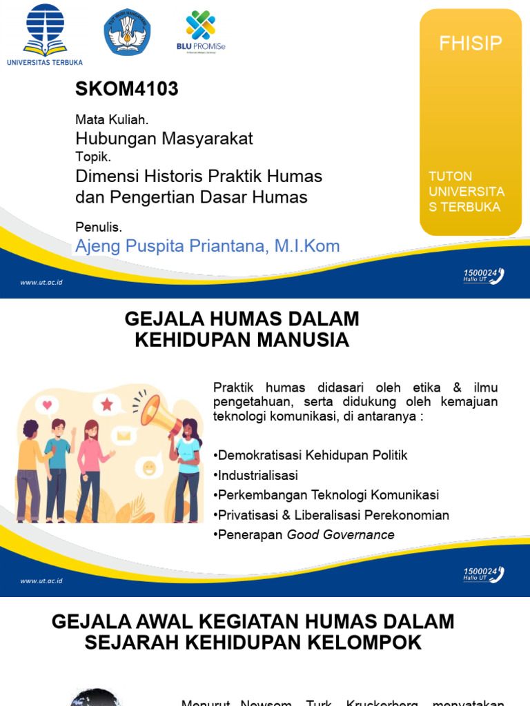 Dimensi Historis Praktik Humas | PDF | Ilmu Sosial | Sejarah