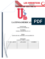 Teoria Adaminsitrativa II Trabajo Final