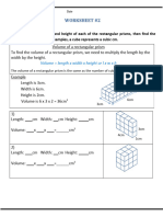 MATH WORKSHEET #2