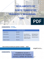 Leyes y Reglamentos de TTTSV - Sesión 1 - Clases