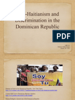 Anti-Haitianism and Discrimination in The D.R.