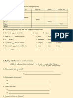 AR VERBS - CONJUG AND NEG STATEMENTS Practice in Class