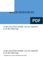 WATER RESOURCES