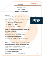 NCERT Solutions For Class 3 English Chapter 8 - My Silly Sister - .