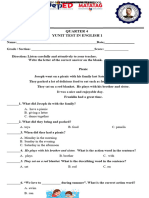 q4 Unit Test in English