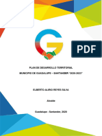 Guadalupe (Santander) Plan de Desarrollo 20202023