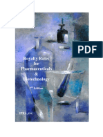 Royalty Rates For Pharmaceuticals and Biotechnology 7th Edition
