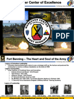 2018 US-Army-MCoE Overview Brief