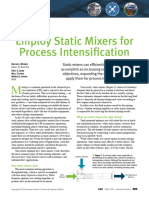 Static Mixer - Kenics-Employ-Static-Mixers-For-Process-Intensification