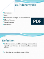 ENDOMETRIOSIS N ADENOMYOSIS