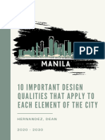 10 Important Design Qualities That Apply To Each Element of The City