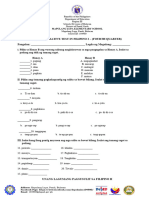 Q4-Summative Test 1-Filipino