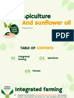 Apiculture and Sunflower Oil
