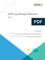 DNS Log Message Reference