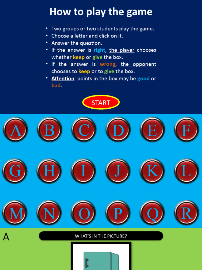 Box Game Home Appliances Games PDF