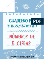 Cuaderno Numeros Hasta 5 Cifras - 3 Curso Educacion Primaria