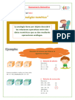 Ficha I - Analogias Numericas - Lunes 15 Abril PDF