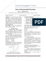 Applications of Exponential Functions