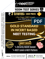 Classroom Test Series GOLD STANDARD Manoj (297 × 420 MM)