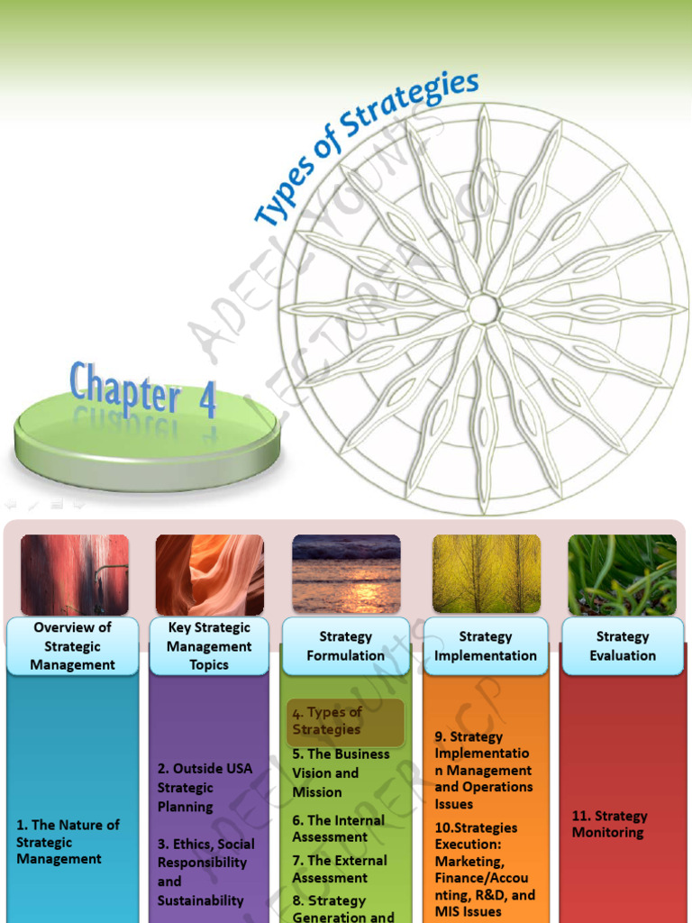 Ch.4 Strategies in Action | PDF | Strategic Management | Mergers And ...
