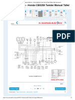 Diagrama Eléctrico - Honda CBX250 Twister Manual Taller (Página 286) - ManualsLib