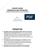 Konsep Dasar BK 3 (Prinsip-Prinsip BK)