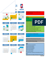 Academic Calendar (May'24 Intake) As of 23 Jan 2024