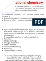 Computational Chemistry