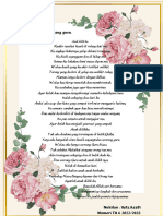 Pink Beige Watercolor Rose Wedding Flower Frame Page Border