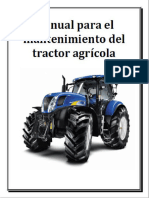 Manual de Mantenimiento Del Tractor Agricola
