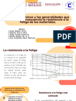 Conceptos Básicos y Las Generalidades Que Dan Como Consecuencia La Resistencia A La Fatiga de Los Materiales.