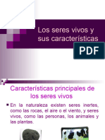 Características Del Ser Vivo