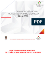 Plan de Desarrollo Municipal Tultitlán 2016-2018 MOD - FN