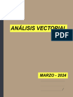 ANÁLISIS VECTORIAL - MARZO 2024 - I