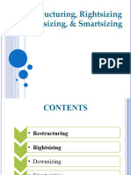 Module 1-Restructuring & Rightsizing