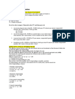 FPWM - Time Value of Money Questions