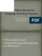 Use of Short Stories For Language Teaching Purposes Chapter 2 MTaf