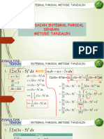 Integral Parsial Metode Tanzalin