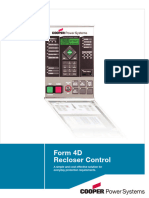 Form 4D Recloser Control: A Simple and Cost-Effective Solution For Everyday Protection Requirements