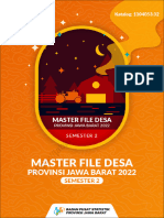 Master File Desa Provinsi Jawa Barat 2022 Semester 2