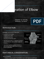 Examination of Elbow