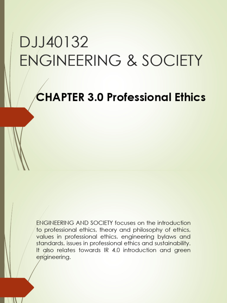 Engineering Ethics and Professionalism | PDF | Morality | Utilitarianism