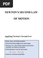 Newton's Second Law